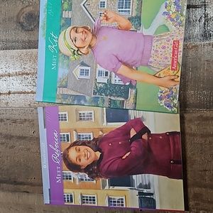 American Girl Bundle of 2 Books 📚 Mert Kit & Meet Rebecca
